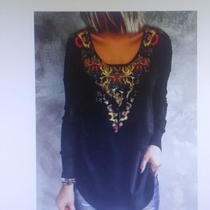 NWT Square Neck Loose Top